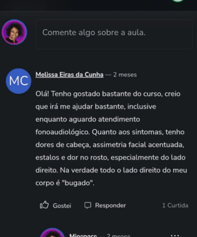 Depoimento de aluno 9